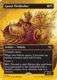 Gastal Thrillroller (Borderless) (First-Place Foil), Aetherdrift