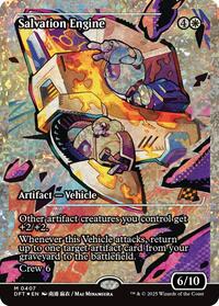 Salvation Engine (Showcase) (Fracture Foil), Aetherdrift