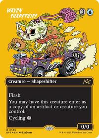 Waxen Shapethief (Borderless) (First-Place Foil), Aetherdrift