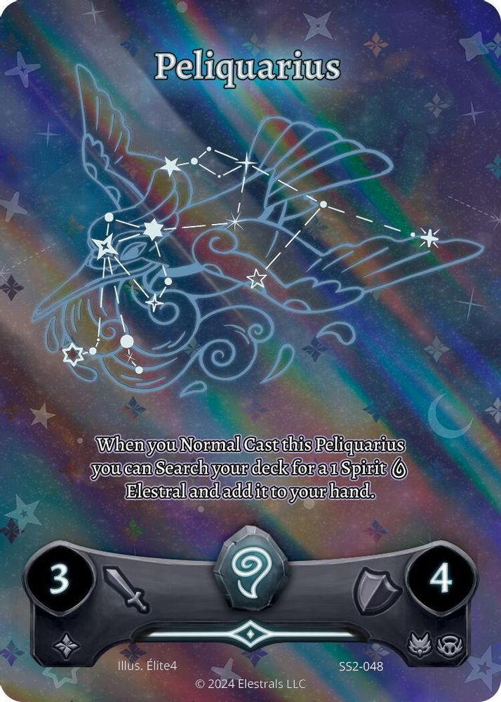 Peliquarius, Holo, front
