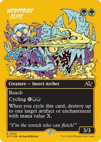 Webstrike Elite (Borderless) (First-Place Foil), Aetherdrift