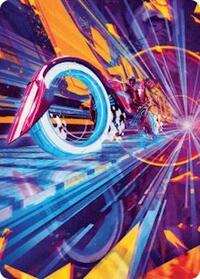 Spotcycle Scouter Art Card, Art Series: Aetherdrift