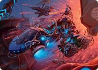 Rangers' Refueler Art Card, Art Series: Aetherdrift