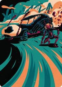Carrion Cruiser Art Card, Art Series: Aetherdrift