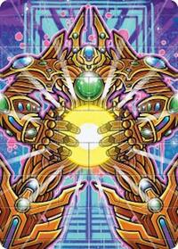 Brightglass Gearhulk Art Card, Art Series: Aetherdrift