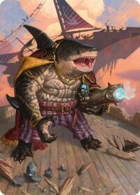 Captain Howler, Sea Scourge Art Card (4/54), Art Series: Aetherdrift
