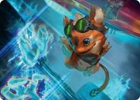 Loot, the Pathfinder Art Card, Art Series: Aetherdrift