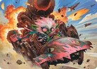 Redshift, Rocketeer Chief Art Card, Art Series: Aetherdrift