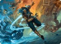 Sita Varma, Masked Racer Art Card, Art Series: Aetherdrift