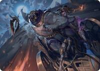 Zahur, Glory's Past Art Card, Art Series: Aetherdrift