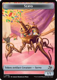 Servo // Thopter (0009) Double-Sided Token, Aetherdrift