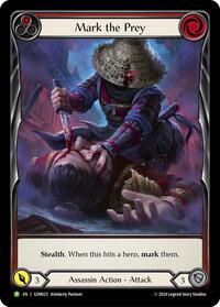 Mark the Prey (Red)