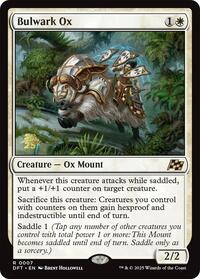 Bulwark Ox, Prerelease Cards
