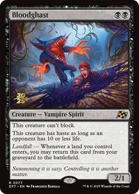 Bloodghast, Prerelease Cards
