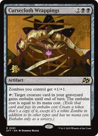 Cursecloth Wrappings, Prerelease Cards