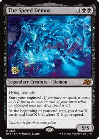 The Speed Demon, Prerelease Cards