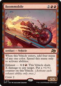 Boommobile, Prerelease Cards
