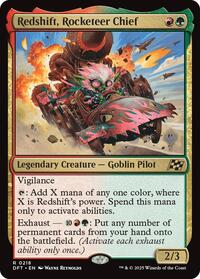 Redshift, Rocketeer Chief, Promo Pack: Aetherdrift