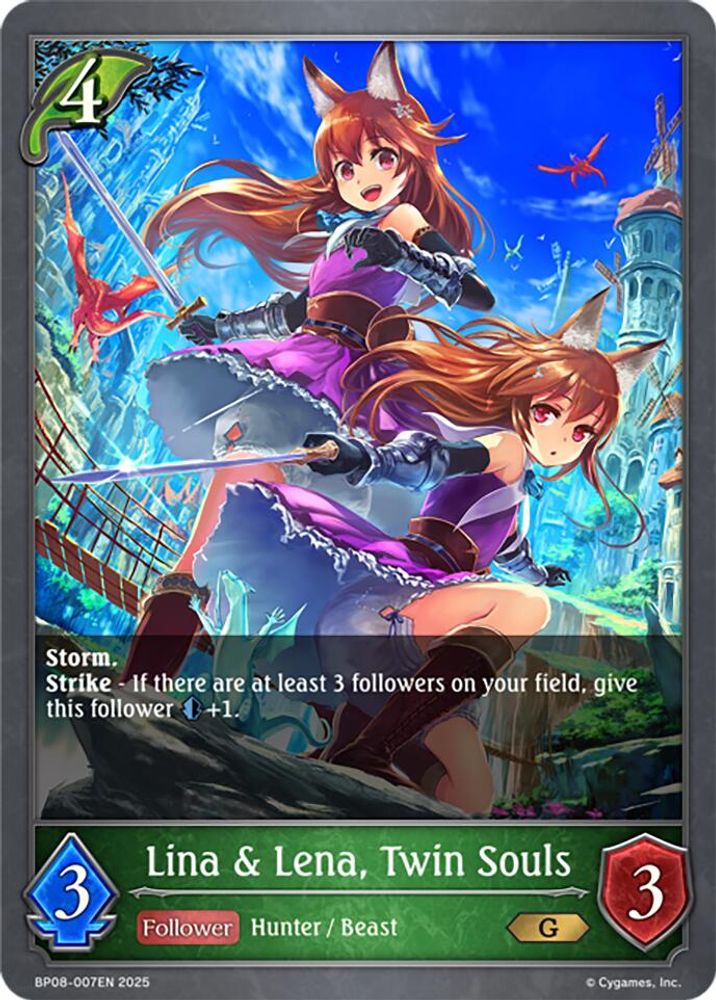Lina & Lena, Twin Souls, Standard, front