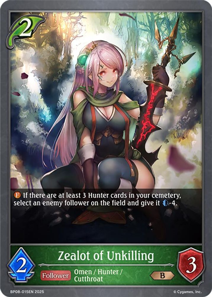Zealot of Unkilling, Standard, front