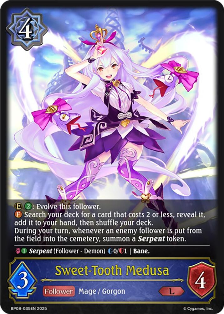 Sweet-Tooth Medusa, Standard, front