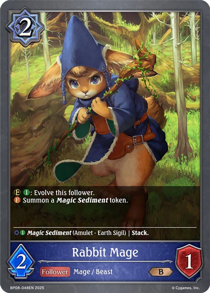 Rabbit Mage, Standard, front