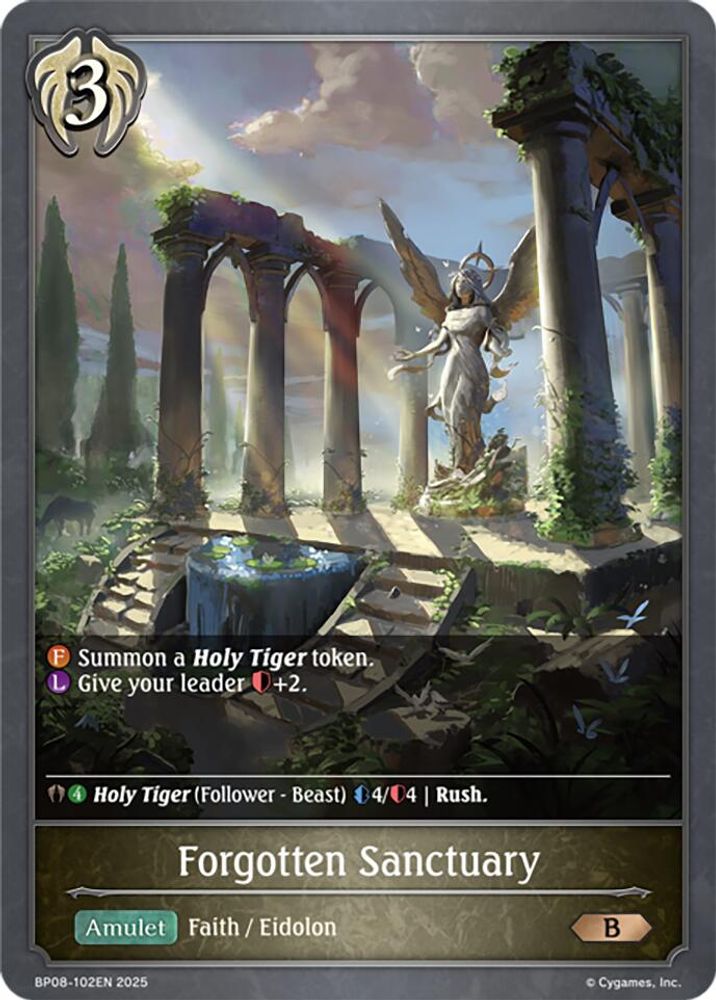 Forgotten Sanctuary, Standard, front