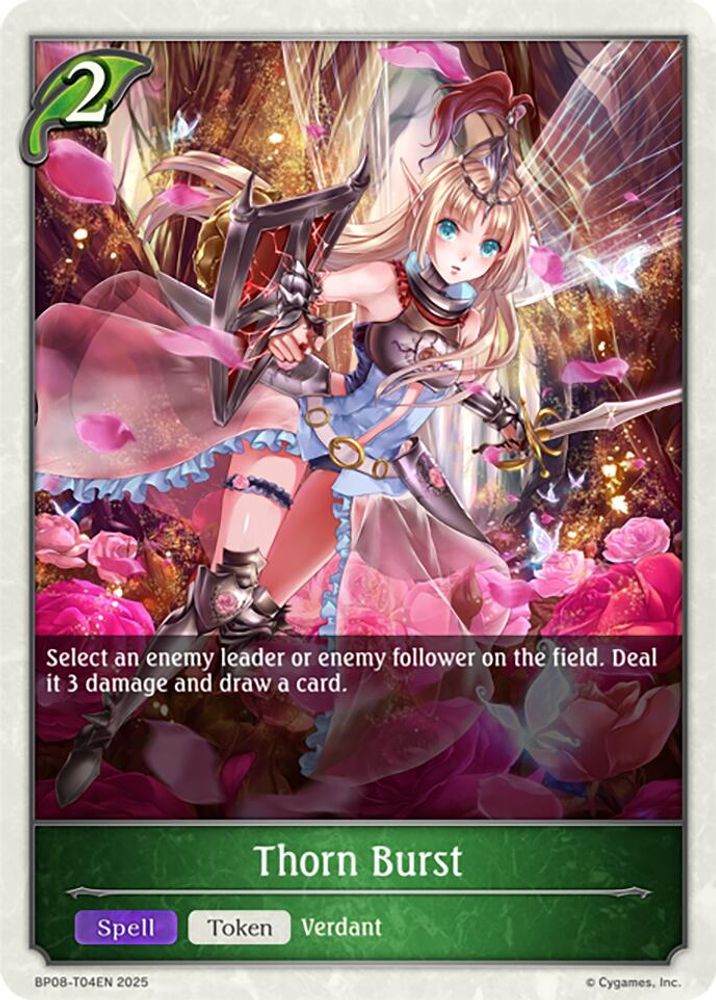 Thorn Burst, Standard, front