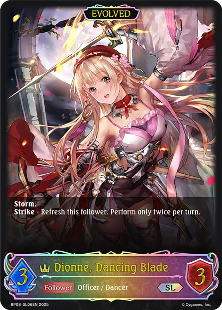 Dionne, Dancing Blade (Evolved) (SL), Standard, front