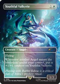 Youthful Valkyrie (Rainbow Foil), Secret Lair Drop Series