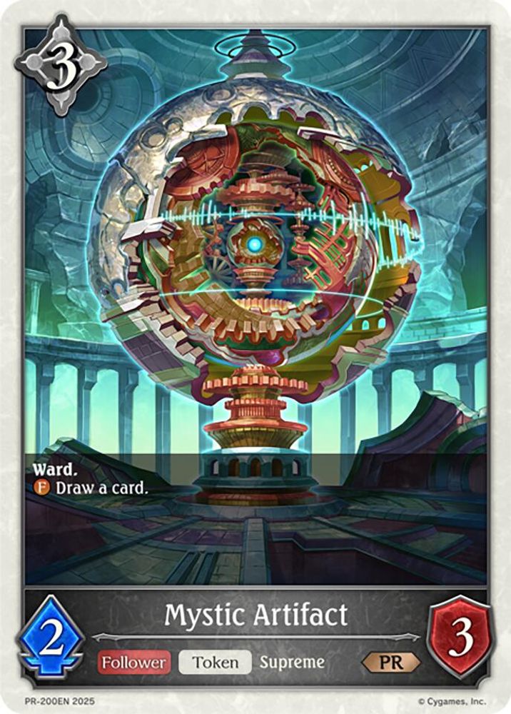 Mystic Artifact, Standard, front