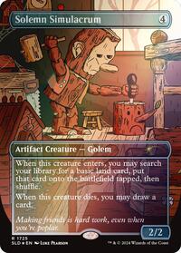 Solemn Simulacrum (1725) (Rainbow Foil), Secret Lair Drop Series