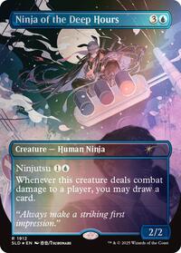 Ninja of the Deep Hours (Rainbow Foil), Secret Lair Drop Series