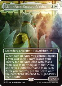 Light-Paws, Emperor's Voice (Rainbow Foil), Secret Lair Drop Series