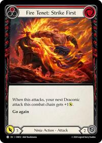 Fire Tenet Strike First