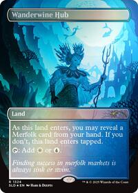 Wanderwine Hub (Rainbow Foil), Secret Lair Drop Series