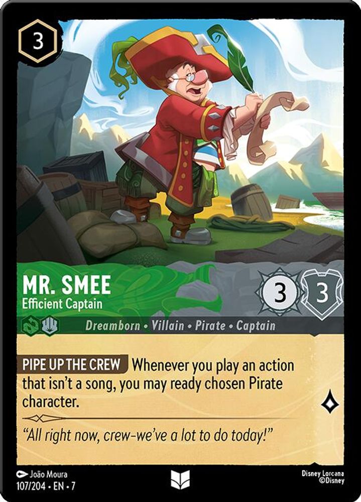 Mr. Smee - Efficient Captain