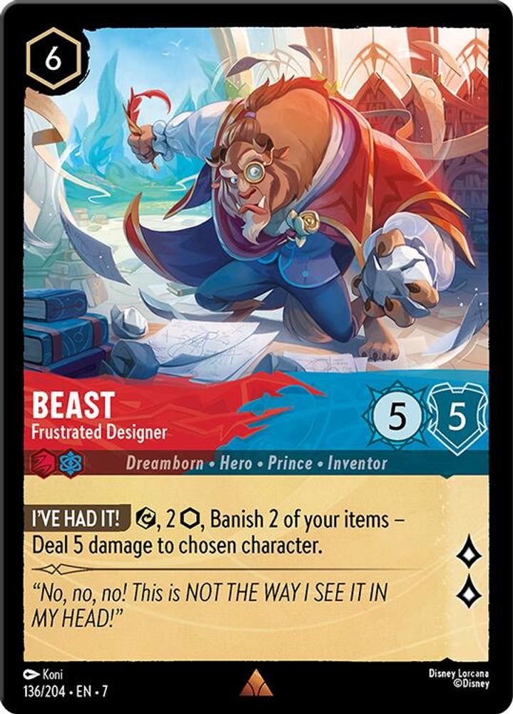 Beast - Frustrated Designer
