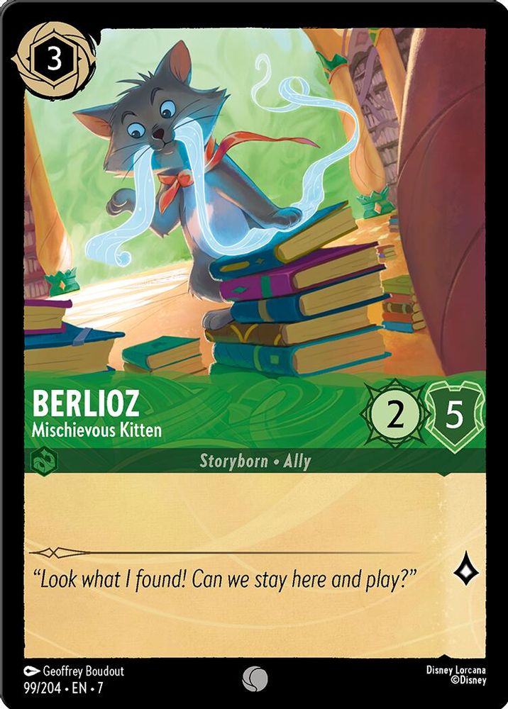 Berlioz - Mischievous Kitten