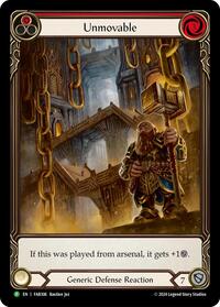 Unmovable (Red) (Extended Art) - FAB306