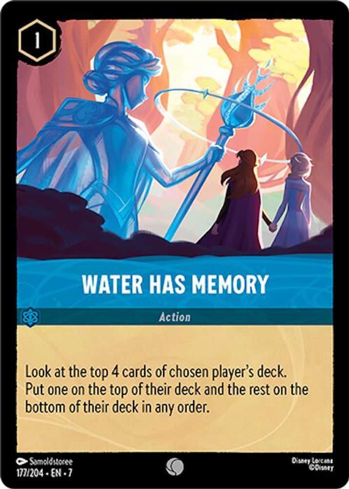 Water Has Memory