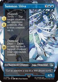 Summon: Shiva (Borderless), FINAL FANTASY