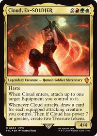 Cloud, Ex-SOLDIER, Commander: FINAL FANTASY