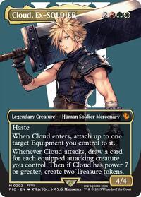 Cloud, Ex-SOLDIER (Borderless), Commander: FINAL FANTASY