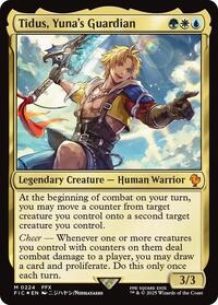 Tidus, Yuna's Guardian (Surge Foil), Commander: FINAL FANTASY