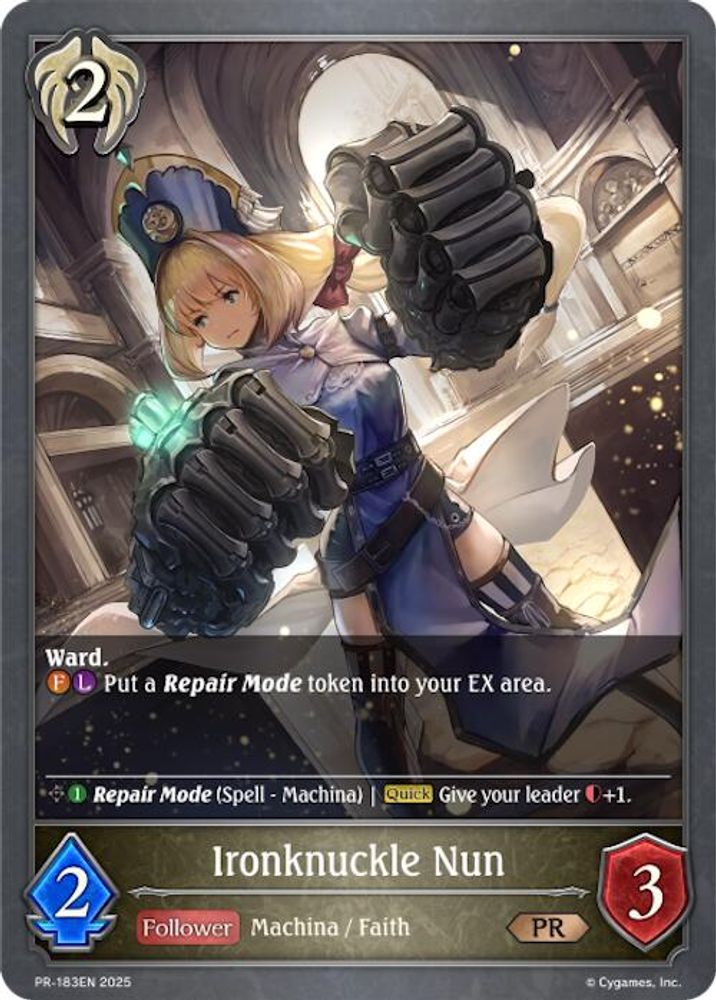 Ironknuckle Nun, Standard, front