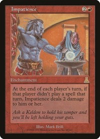 Impatience, Urza's Destiny