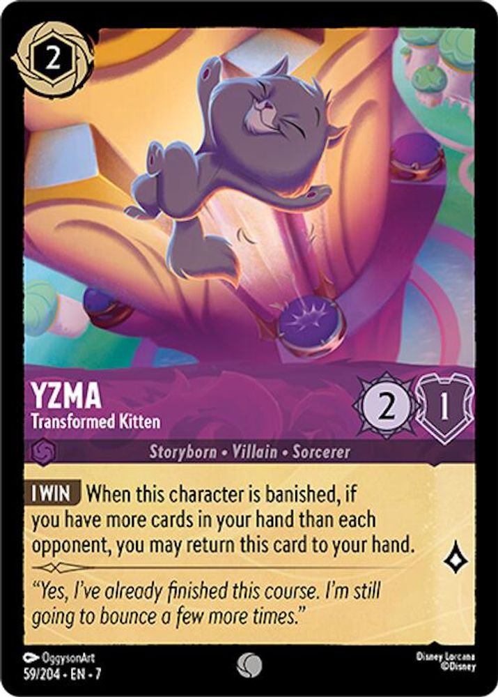 Yzma - Transformed Kitten