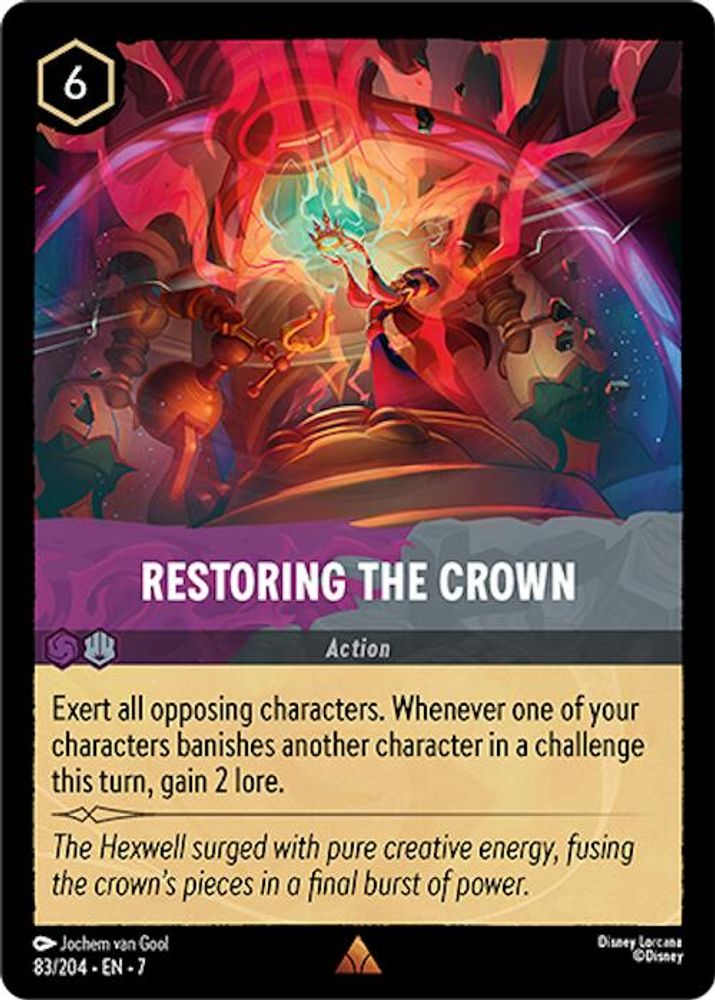 Restoring the Crown