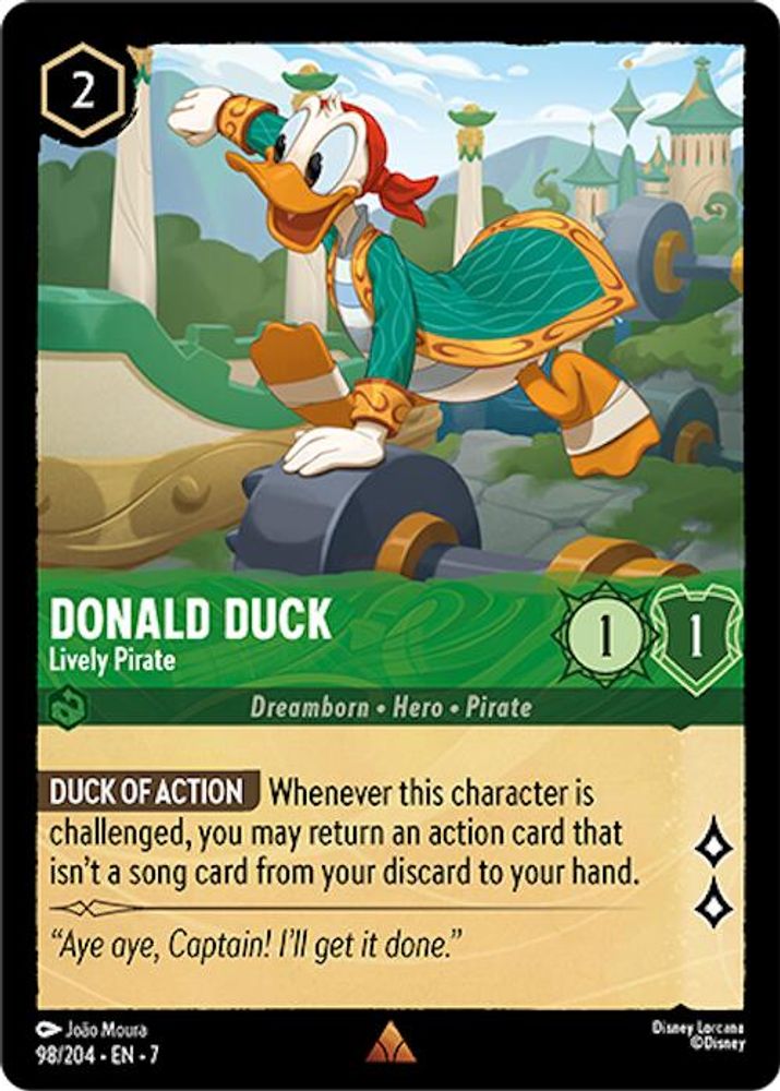 Donald Duck - Lively Pirate